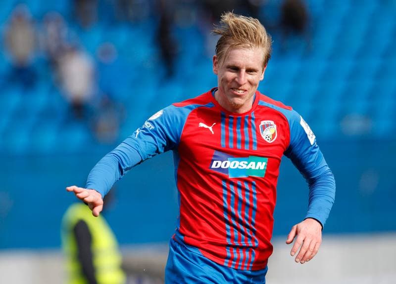 Football. SYNOT Liga. Banik Ostrava - Viktoria Plzen. 05.04.2015