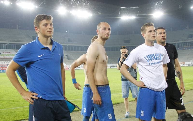 Football. T-Mobile Ekstraklasa. Gornik Zabrze - Lech Poznan. 03.06.2015