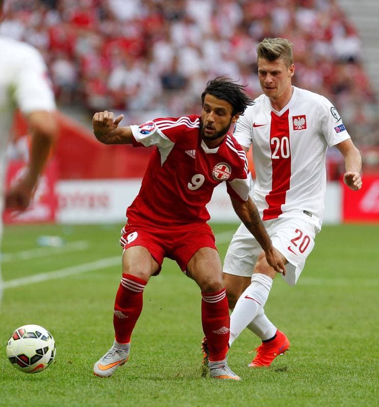 Football. UEFA Euro 2016 Qualifiers. Poland - Georgia. 13.06.2015