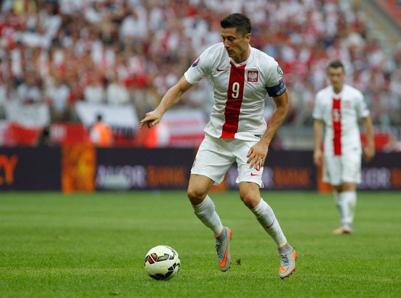 Football. UEFA Euro 2016 Qualifiers. Poland - Georgia. 13.06.2015