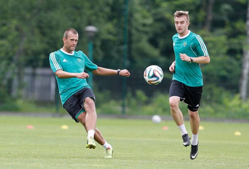 Football. GKS Katowice. Training. 28.05.2015