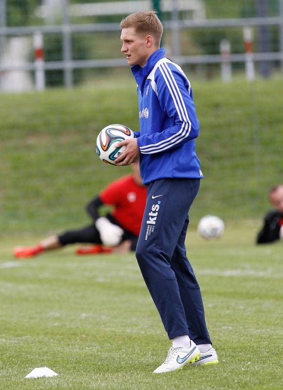 Football. Zaglebie Sosnowiec. Training. 25.06.2015