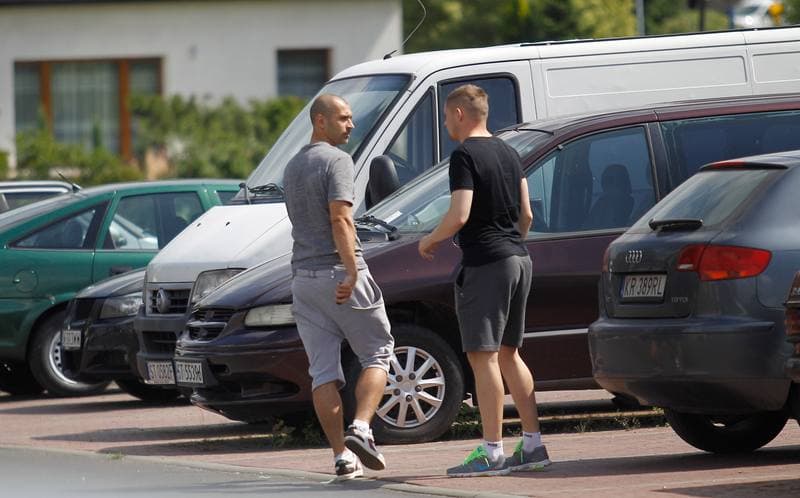 Football. GKS Tychy. Training. 26.06.2015