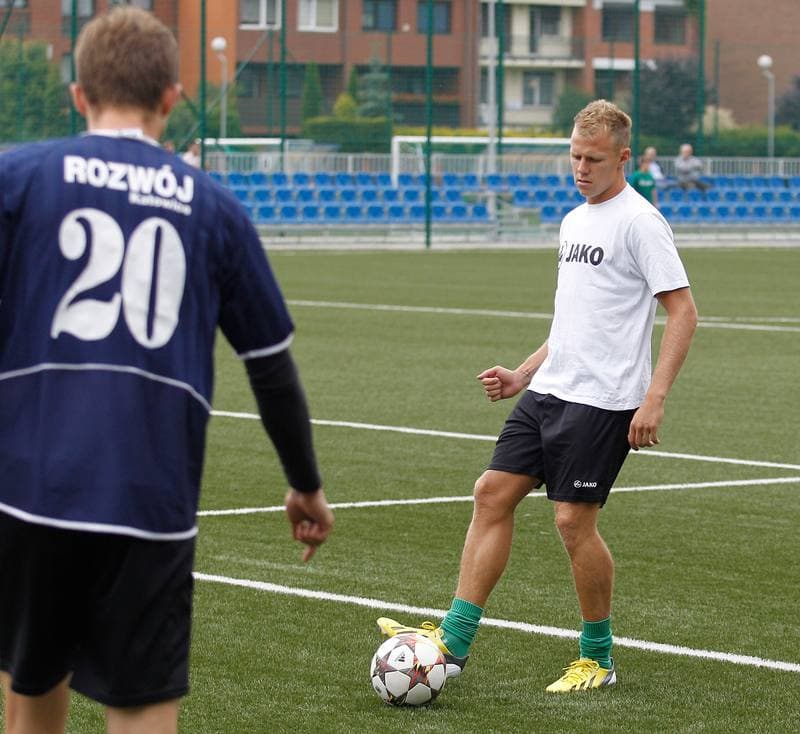 Football. Rozwoj Katowice. Training. 29.06.2015