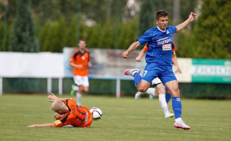 Football. Podbeskidzie Bielsko Biala - MFK Ruzomberok. 10.07.2015