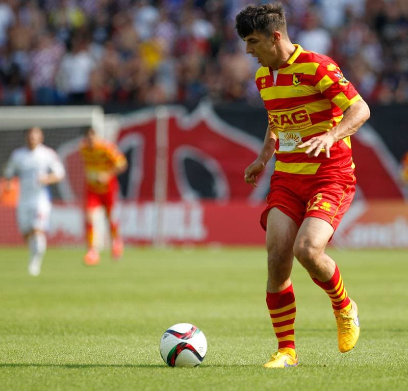Football. T-Mobile Ekstraklasa. Gornik Zabrze - Jagiellonia Bialystok. 08.08.2014