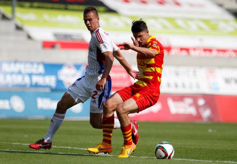 Football. T-Mobile Ekstraklasa. Gornik Zabrze - Jagiellonia Bialystok. 08.08.2014
