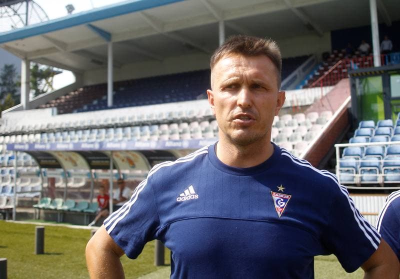 Football. Gornik Zabrze. Training. 14.08.2015