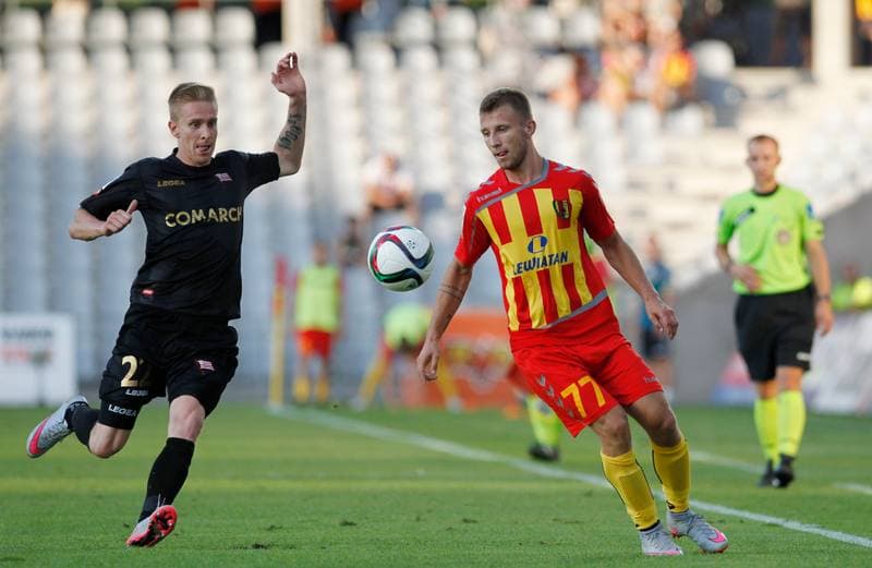 Football. PKO BP Ekstraklasa. Korona Kielce - Cracovia Krakow. 14.08.2015
