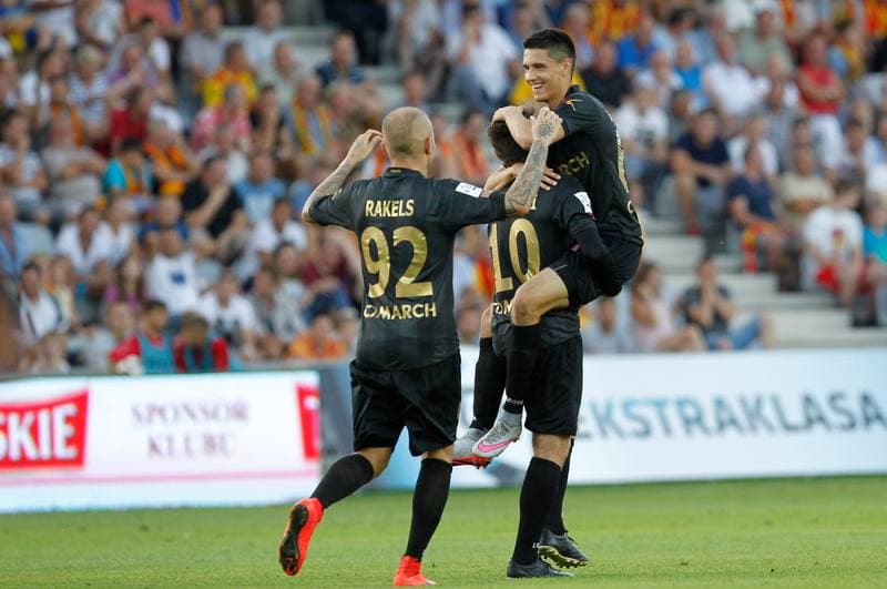 Football. PKO BP Ekstraklasa. Korona Kielce - Cracovia Krakow. 14.08.2015