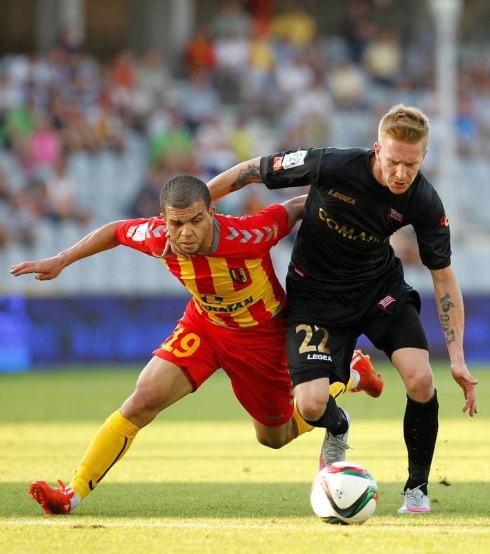 Football. PKO BP Ekstraklasa. Korona Kielce - Cracovia Krakow. 14.08.2015