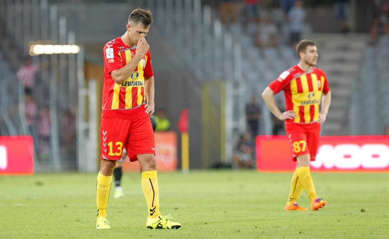 Football. PKO BP Ekstraklasa. Korona Kielce - Cracovia Krakow. 14.08.2015