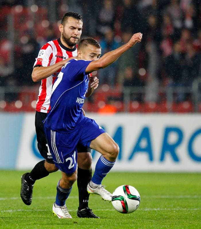 Football. T-Mobile Ekstraklasa. Cracovia Krakow - Ruch Chorzow. 02.06.2015