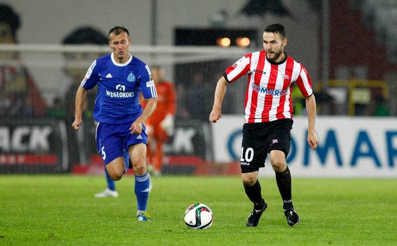 Football. T-Mobile Ekstraklasa. Cracovia Krakow - Ruch Chorzow. 02.06.2015