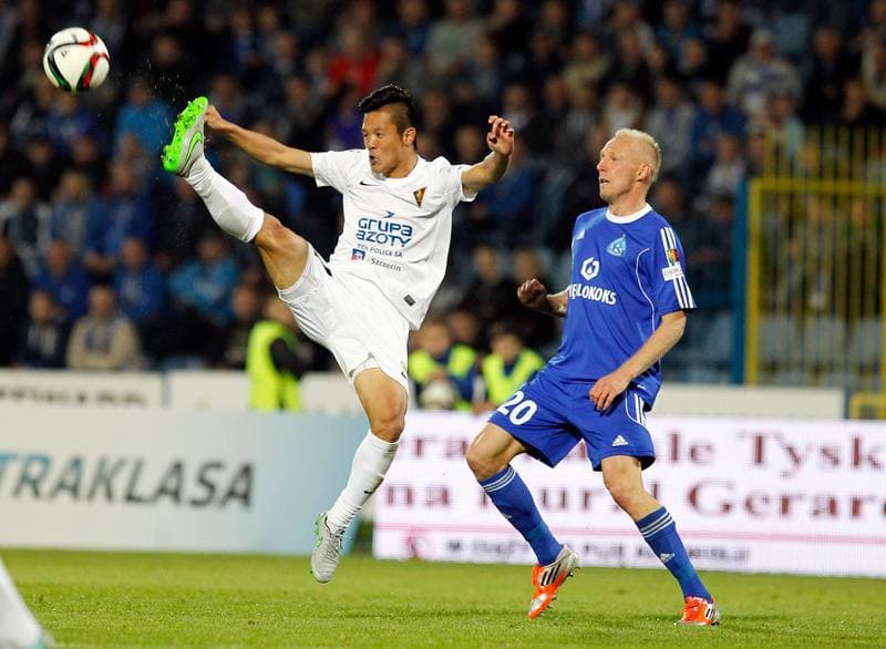 Football. T-Mobile Ekstraklasa. Ruch Chorzow - Pogon Szczecin. 06.03.2015