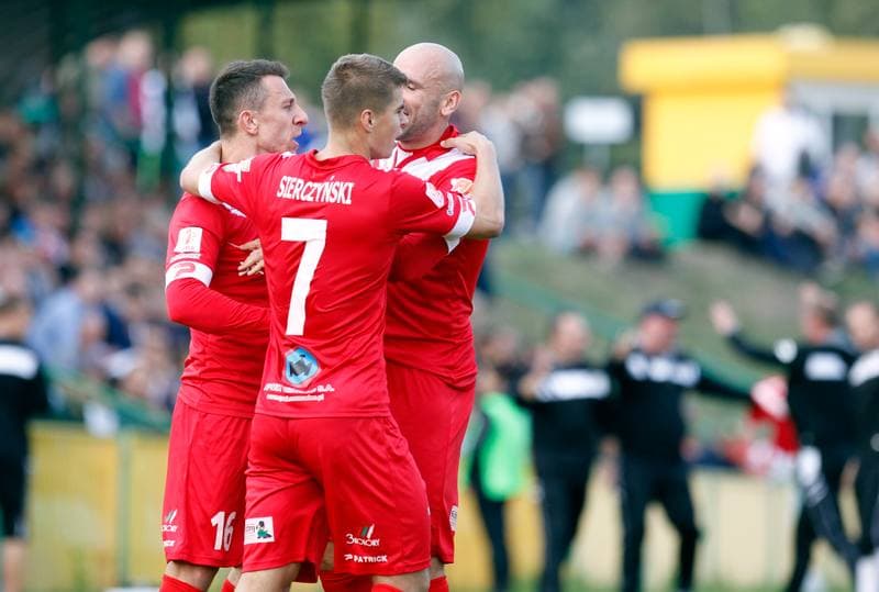 Football. I Liga. Rozwoj Katowice - Zaglebie Sosnowiec. 03.10.2015