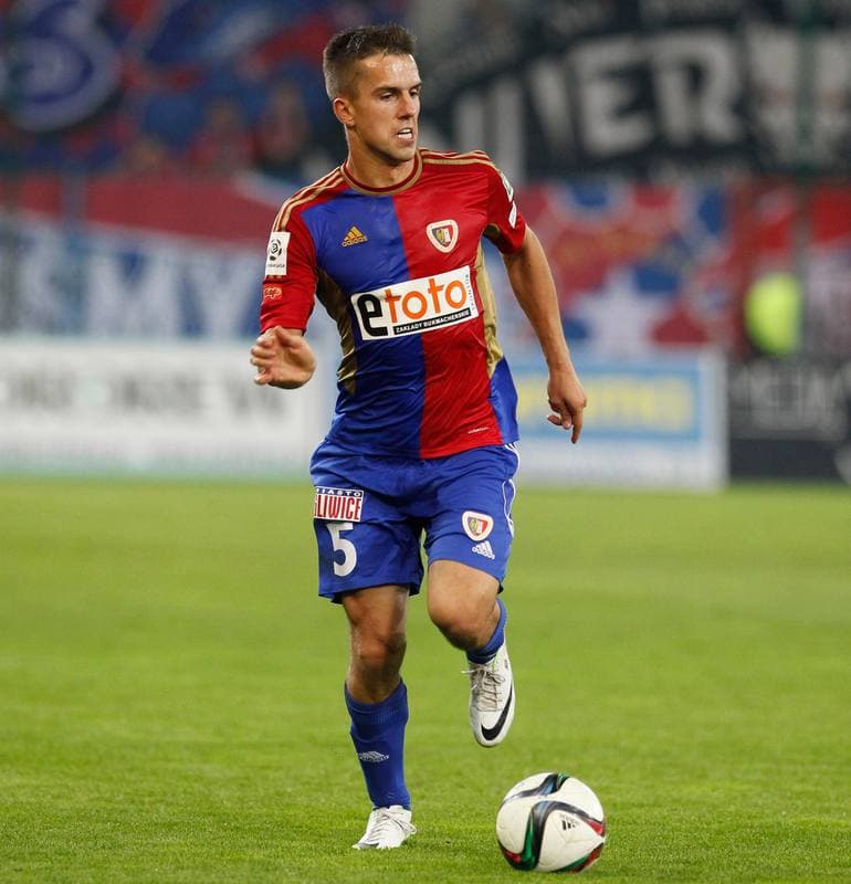 Football. PKO BP Ekstraklasa. Piast Gliwice - Wisla Krakow. 03.10.2015