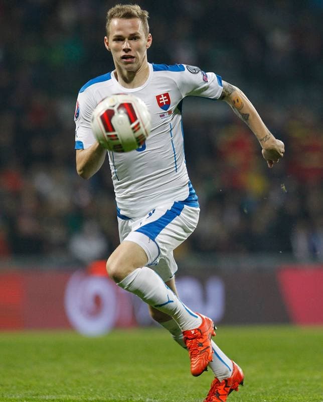 Football. UEFA Euro Qualifiers. Slovakia - Belarus. 09.10.2015