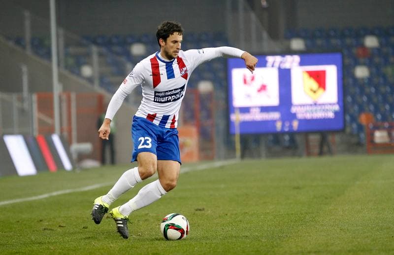 Football. PKO BP Ekstraklasa. Podbeskidzie Bielsko Biala - Jagiellonia Bialystok. 02.11.2015