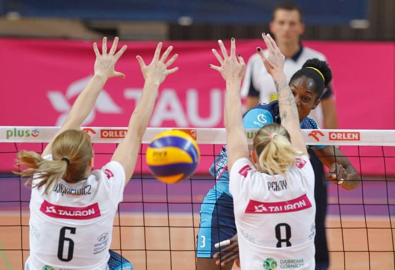 Volleyball. Orlen Liga. MKS Dabrowa Gornicza - Chemik Police. 04.11.2015