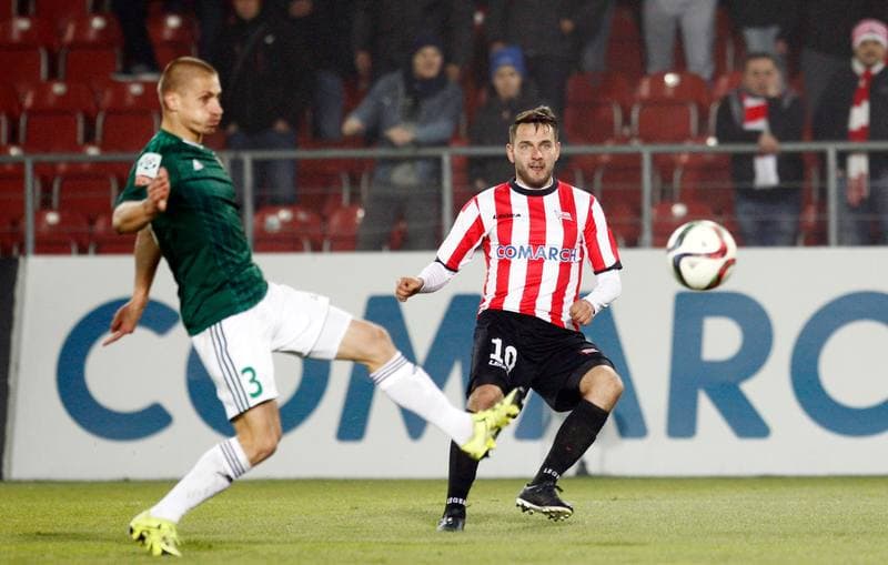 Football. T-Mobile Ekstraklasa. Cracovia Krakow - Slask Wroclaw. 02.03.2014