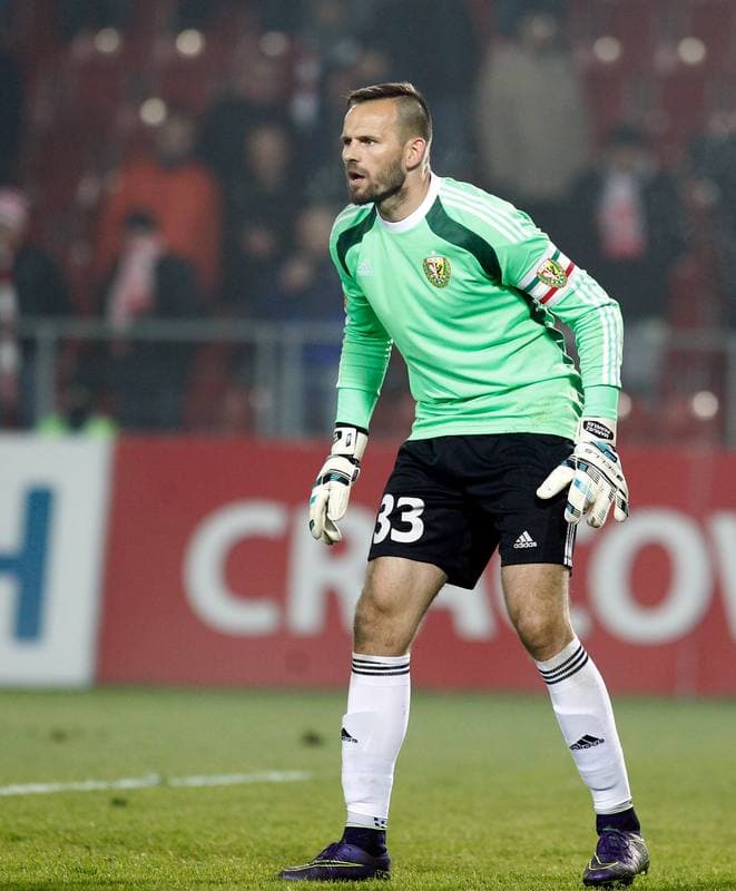 Football. T-Mobile Ekstraklasa. Cracovia Krakow - Slask Wroclaw. 02.03.2014