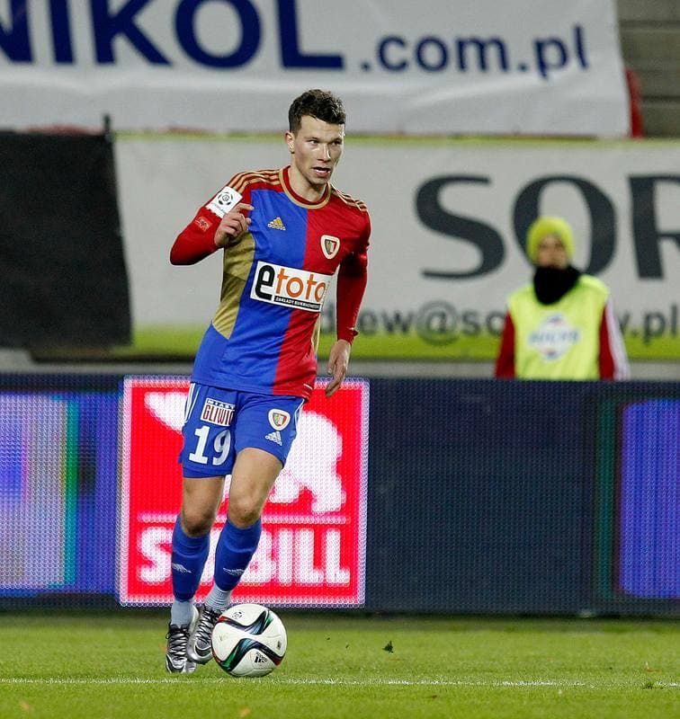 Football. PKO BP Ekstraklasa. Gornik Zabrze - Piast Gliwice. 01.12.2015