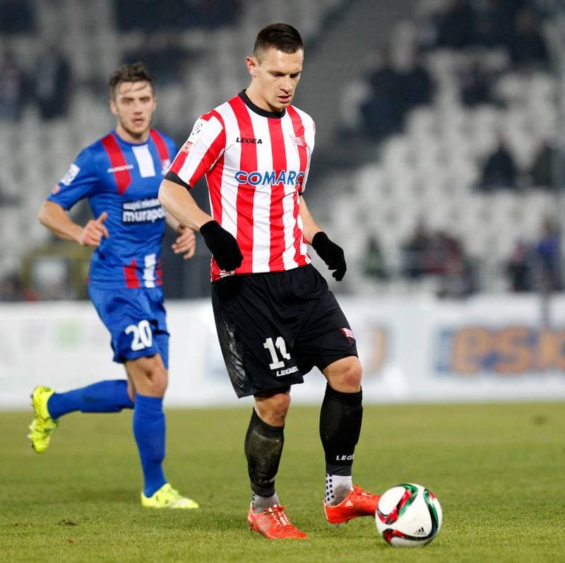 Football. PKO BP Ekstraklasa. Cracovia Krakow - Podbeskidzie Bielsko Biala. 02.12.2015