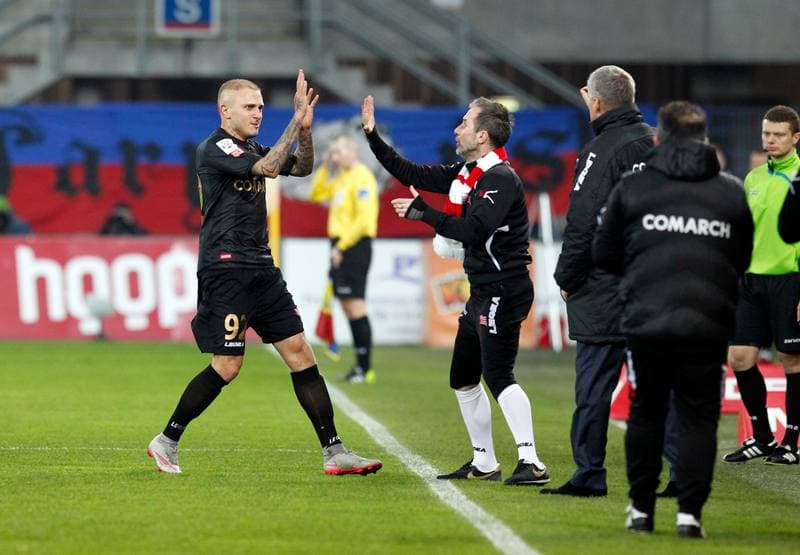 Football. PKO BP Ekstraklasa. Piast Gliwice - Cracovia Krakow. 05.12.2015