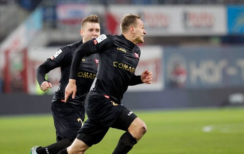 Football. PKO BP Ekstraklasa. Piast Gliwice - Cracovia Krakow. 05.12.2015