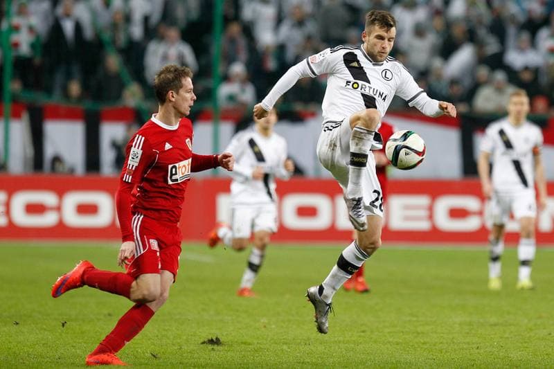 Football. PKO BP Ekstraklasa. Legia Warsaw - Piast Gliwice. 13.12.2015