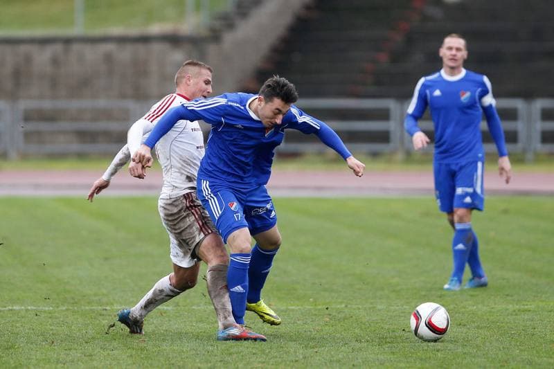 Football. Fortuna Narodni Liga. FK Fotbal Trinec - Banik Ostrava. 19.11.2016