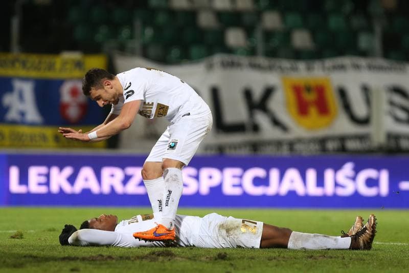 Football. I Liga. Zaglebie Sosnowiec - Chojniczanka Chojnice. 19.11.2016