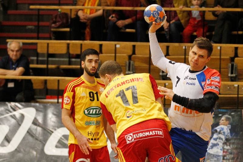 Handball. EHF Men's Cup. Gornik Zabrze - Coks. 27.11.2016