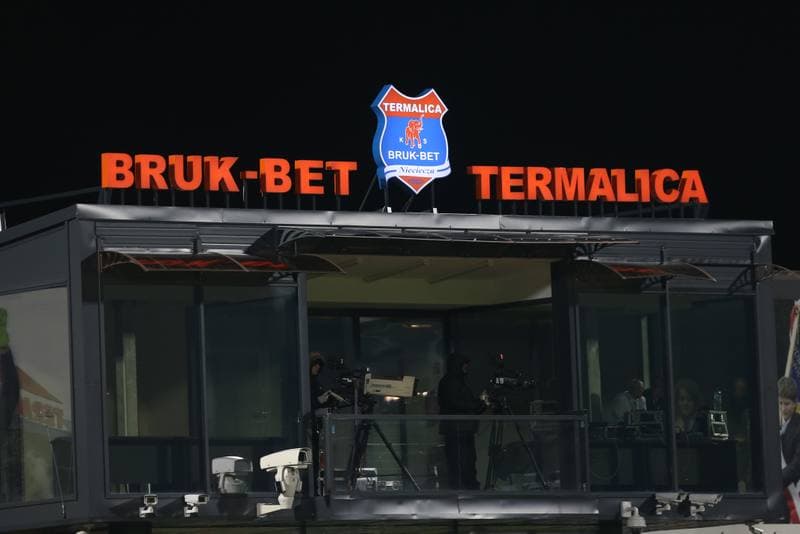 Football. Lotto Ekstraklasa. Bruk-Bet Termalica Nieciecza - Zaglebie Lubin. 02.12.2016