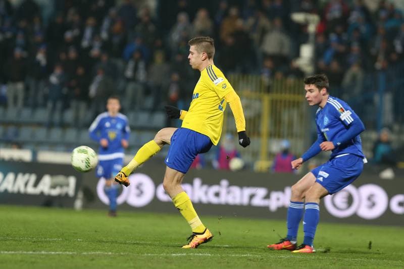 Football. Lotto Ekstraklasa. Ruch Chorzow - Arka Gdynia. 05.12.2016