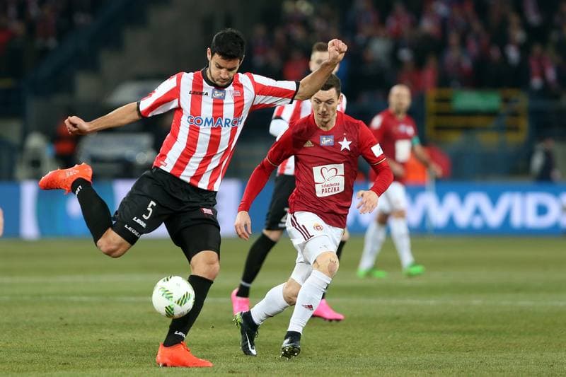 Football. Lotto Ekstraklasa. Wisla Krakow - Cracovia Krakow. 10.12.2016