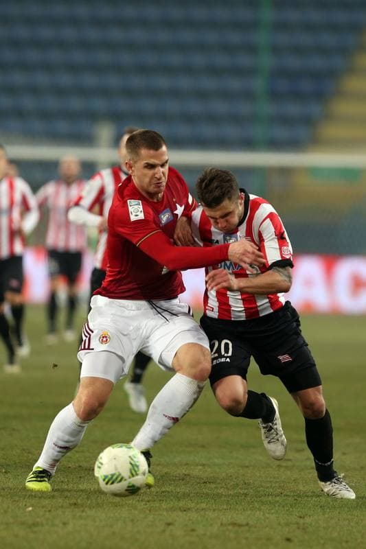 Football. Lotto Ekstraklasa. Wisla Krakow - Cracovia Krakow. 10.12.2016