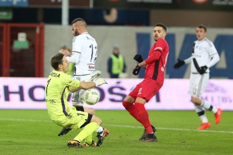 Football. Lotto Ekstraklasa. Piast Gliwice - Legia Warsaw. 11.12.2016