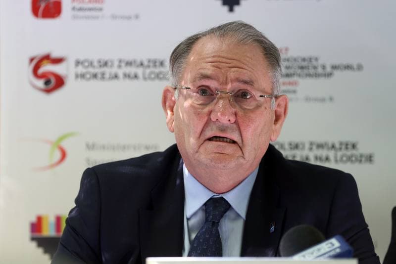 Ice Hockey. Poland. Press Conference. 10.01.2017