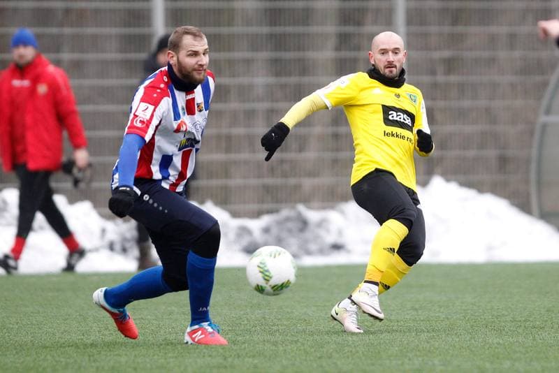 Football. Friendly Match. GKS Katowice - Odra Opole. 25.01.2017