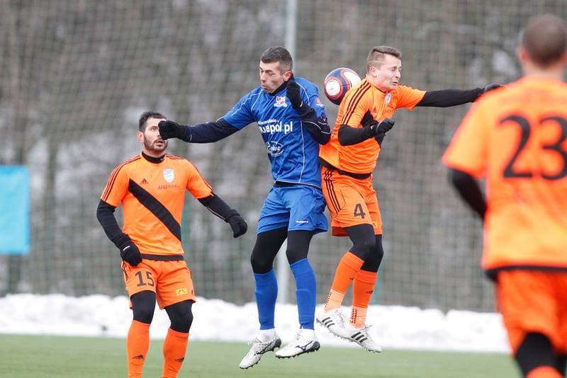 Football. Sparing. MFK Frydek-Mistek - Podbeskidzie Bielsko-Biala. 26.01.2017