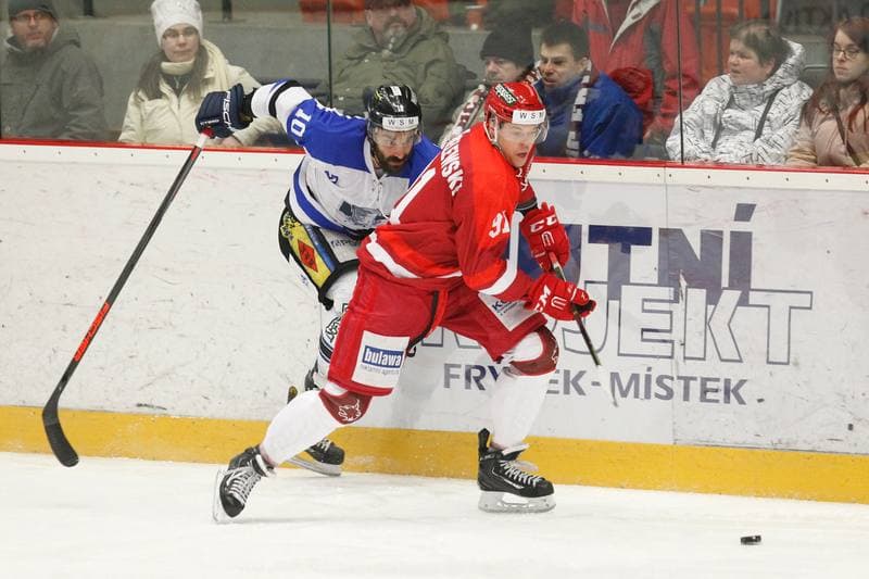 Ice Hockey. WSM Liga. HC Frydek-Mistek - HC AZ Havirov 2010. 30.01.2017