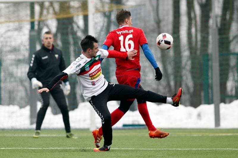 Football. Sparing. Polonia Bytom - GKS Tychy. 04.02.2017