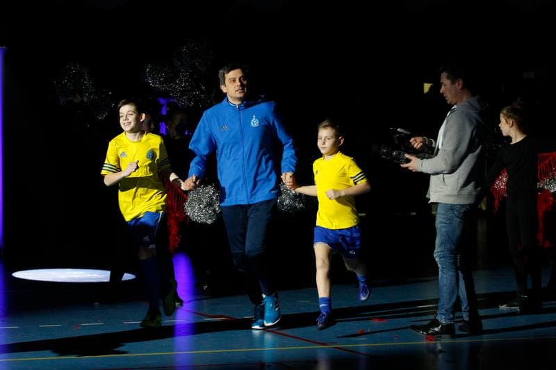Football. Ruch Chorzow. Team Presentation. 07.02.2017