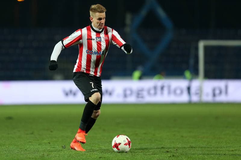 Football. Lotto Ekstraklasa. Ruch Chorzow - Cracovia Krakow. 10.02.2017