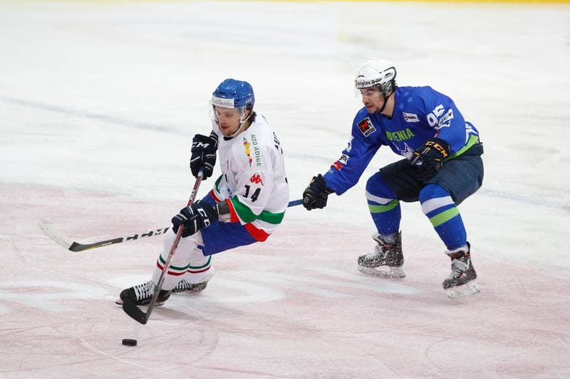 Ice Hockey. Euro Ice Hockey Challenge. Slovenia - Italy. 10.02.2017