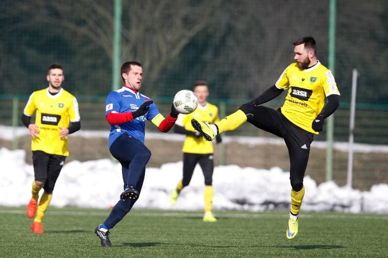 Football. Sparing. GKS Katowice - Rakow Czestochowa. 11.02.2017