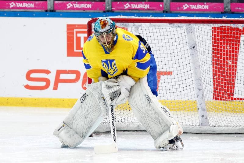 Ice Hockey. Euro Ice Hockey Challenge. Ukraine - Slovenia. 11.02.2017