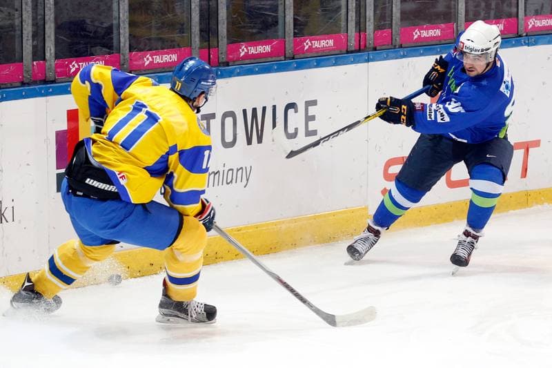 Ice Hockey. Euro Ice Hockey Challenge. Ukraine - Slovenia. 11.02.2017